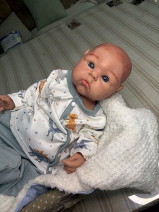 Muñeco Reborn Silicona Bebé Realista