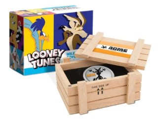 Moneda Plata Looney Tunes Coyote 1oz