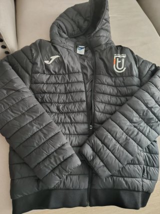 Anorak Joma UE Cornellà Fútbol Niño Negro