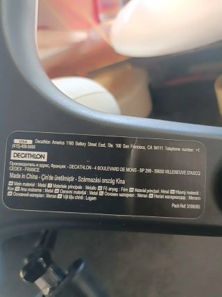 Mini Bike portatile Decathlon Domyos