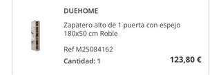 Zapatero Madera Armario roble. Acepto ofertas.