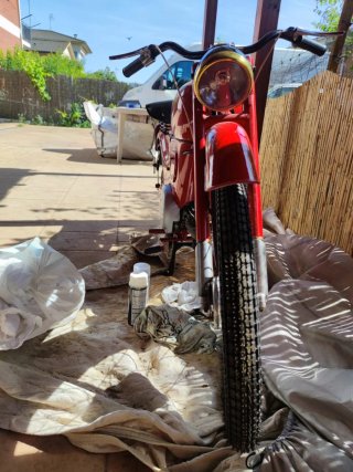 Moto Gucci Zigolo Roja