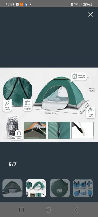 Tienda de campaña