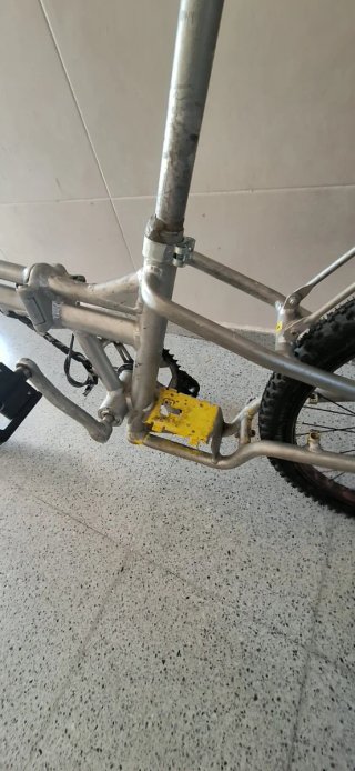 Bicicleta plegable de batería