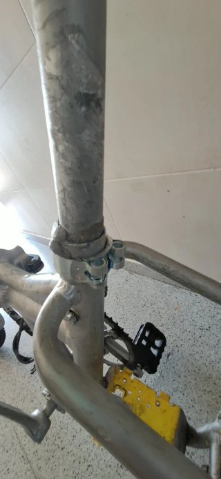 Bicicleta plegable de batería