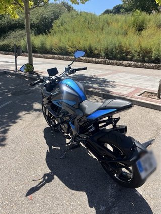 Zontes R350 Negra/Azul A2