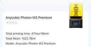 Impresora 3D Resina Anycubic Photon M3 Premium