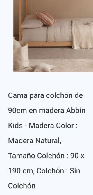 Cama Montessori Casa Madera Edición Limitada