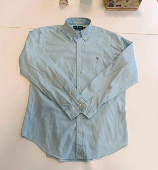 Camicia Ralph Lauren turchese