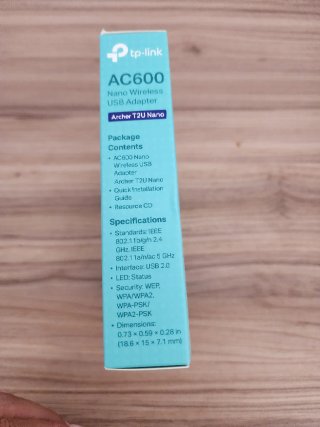 Adaptador USB WiFi TP-Link AC600 Nano