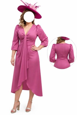 Vestido rosa viejo fiesta