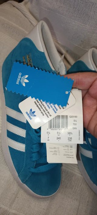 Adidas Basket Profi ante azul 38.5