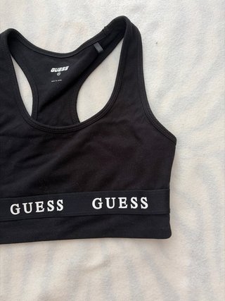 Sujetador deportivo Guess Negro Talla XS