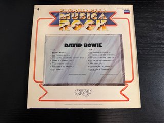 Disco de vinilo de David Bowie