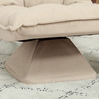 Poltrona Relax Girevole 360° con Schienale Regolab