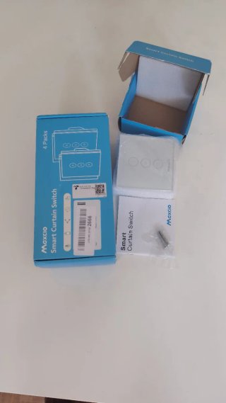 Interruptor inteligente Maxcio para cortinas