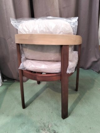 Sklum Silla de jardín con reposabrazos en madera