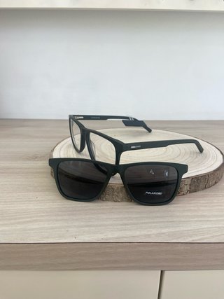 Gafas dowjones negro mate + suplemento solar