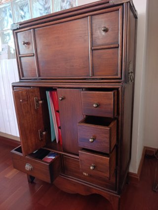 Mueble Colonial Madera Maciza