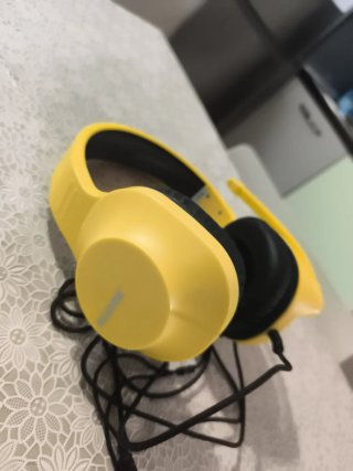 Cuffie Gaming Gialle e Nere