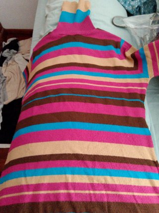 Lote 3 jerséis chica multicolor