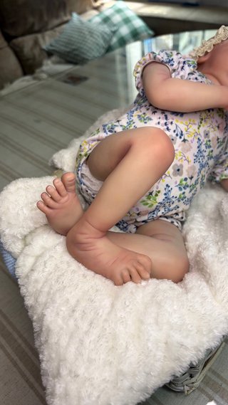 Muñeca Reborn Vinilo Bebé Realista