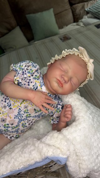 Muñeca Reborn Vinilo Bebé Realista