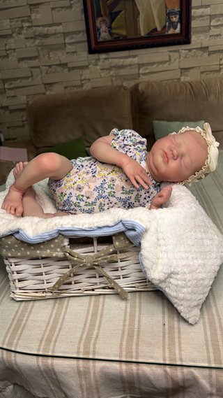 Muñeca Reborn Vinilo Bebé Realista