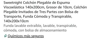 Sofá cama y colchon plegable Ikea gris/negro