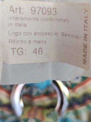 Tuta intera firmata Cannella,Made in Italy, 46