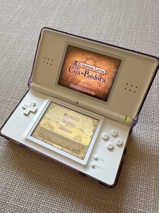 Nintendo DS Lite Bianca + Custodia + 5 Giochi
