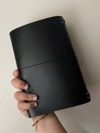 Funda Louis Carmen A5/A6 Piel Negra