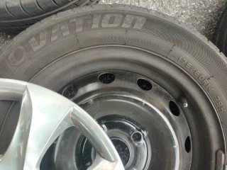 Ruedas Hyundai Kia. Llantas+Tapacubos, juego de 4