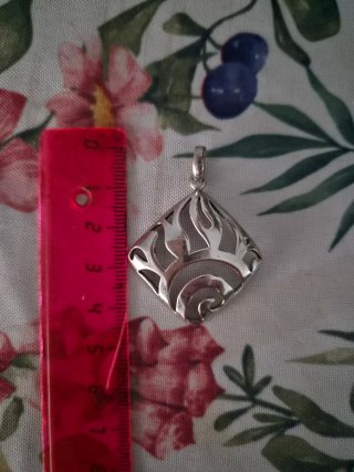 Colgante de plata