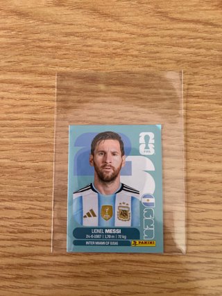 Cromo Messi Mundial 2026