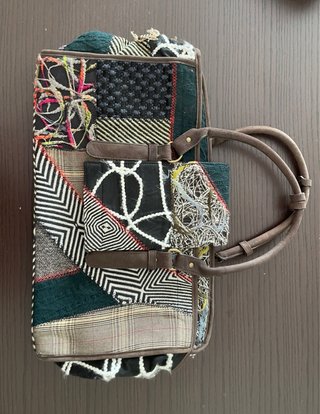 Bolso Desigual Patchwork Multicolor Grande