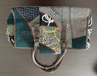 Bolso Desigual Patchwork Multicolor Grande