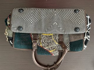 Bolso Desigual Patchwork Multicolor Grande