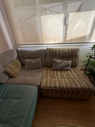 Sofá modular esquinero 3x2m