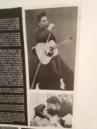 Ficha Cine Elvis Presley Antigua