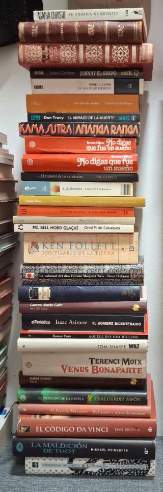 Libros novela, infantil y auto crecimiento persona