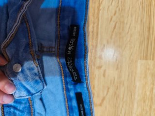 Vaqueros cortos Bershka azules