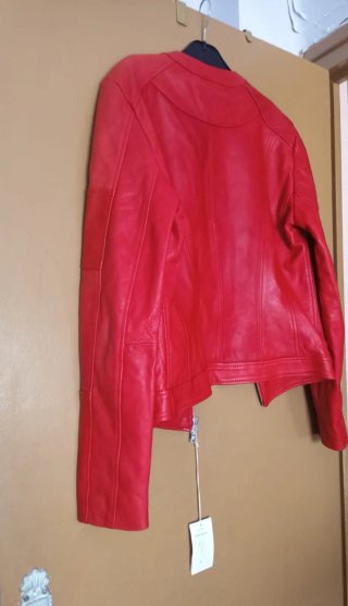 Chaqueta de cuero napa made in Italy (460€)