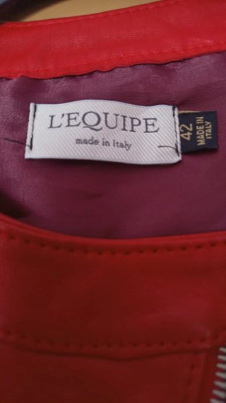 Chaqueta de cuero napa made in Italy (460€)