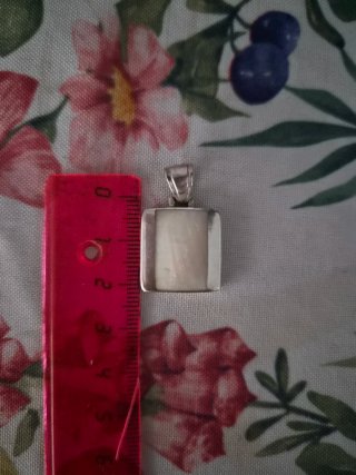 Colgante Plata y Nácar