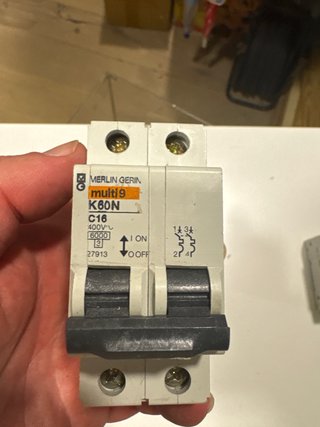 Interruptor Magnetotérmico Merlin Gerin Tetrapolar