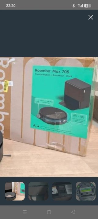 iRobot Roomba Max 705 Combo con Base Autowash