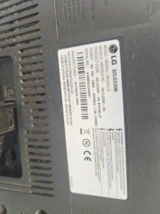 Televisor LG 32 Negro