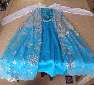 Disfraz Elsa Frozen Talla 6-8