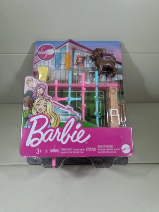 Playset Barbie Calcetto Biliardino Cagnolino